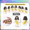 Bememo 25 Pcs Little Jesus Figures Original Design Mini Rubber Jesus Toys to Hide and Seek Religious Party Favors Sunday School Baptism Gifts(Yellow)