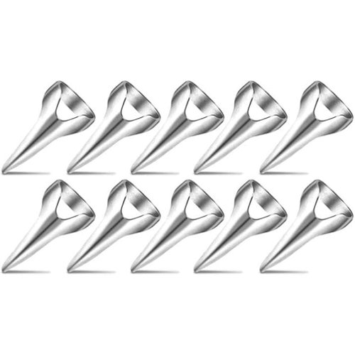10pcs Silver Adjustable Hair Parting and Selecting Tool Hair Sectioning Ring Nail Finger,Hair Parting Ring for Sectioning Hair Extensions Braiding Hair Extensions, Wigs and Accessories