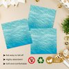 40 Pcs Ocean Sea Plates and Napkins Party Supplies, Disposable Ocean Waves Paper Plates and Napkins Tableware Set for Baby Shower Ocean Birthday Party Decorations Serves 20