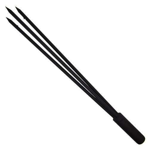Scuba Choice Spearfishing 12"" Stainless Steel Pole Spear Tip 3 Prong Head Paralyzer (Black), one Size