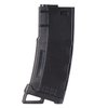 Lancer Tactical Airsoft M4 M16 Series Polymer 130 Round Transparent Window High Speed Mid-Cap Airsoft Magazine Color Black