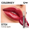 COLORKEY Lip Gloss Mirror Series, Hydrating Lip Gloss with Essential oil, High Shine Glossy Lip Tint, Hydrated & Fuller-looking Lips, Long-Lasting Liquid Lipstick (R704)