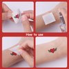 TUPARKA 340 Pcs 44 Sheet Valentine’s Day Temporary Tattoo Valentines Heart Tattoo Sticker for Kids Boys Girls Gift Valentine’s Day Party Supplies