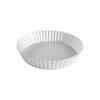 Fat Daddio's PFT-102 Round Fluted Tart Pan, 10 x 2 Inch