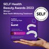 BURST Teeth Whitening Kit - Sensitive Teeth Friendly - 7 Treatments with 12.5% Hydrogen Peroxide - Results in 15 Min. + Up to 6 Shades Whiter in 1 Week - Teeth Whitener with Prefilled Gel Trays