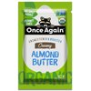 Once Again Organic Creamy Almond Butter - 1.15oz Squeeze Packs, 10 Count - Roasted - Salt Free, Unsweetened - USDA Organic, Gluten Free Certified, Peanut Free, Vegan, Kosher, Paleo