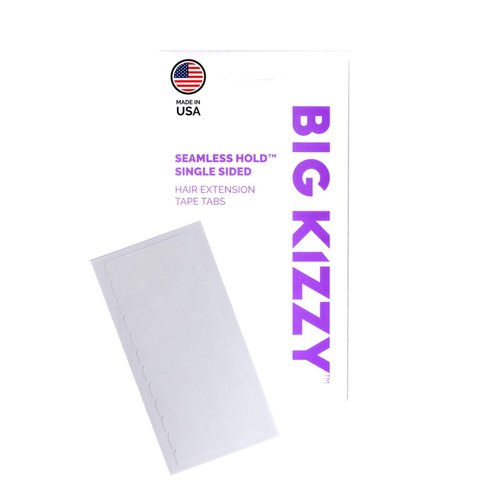 Big Kizzy Single Sided Seamless Hold Replacement Tape for Hair Extensions - 6-8+ Weeks of wear - ...