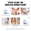 Derma Stamp, INCELLICE 175 Titanium Microneedle Stamp, Professional Microneedling Pen for Face, Beard Derma Roller Stamper for Home Use