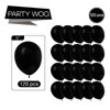 PartyWoo Black Balloons, 120 pcs 5 Inch Matte Black Balloons, Black Balloons for Balloon Garland or Balloon Arch as Party Decorations, Birthday Decorations, Retirement Party Decorations, Black-Y18