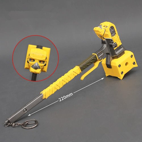 APEX Caustic Heirloom Metal Death Hammer Action Figures Toys Collection Keychain Gift Party Supplies Desk Decoration Backpack Pendant Gift (6inches)