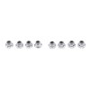 Blomiky 8 Pack 9125 Scew Lock nut 25-WJ02 Spare Part for 9125 9155 9156 RC Car RC Truck 9125 Locknut 2