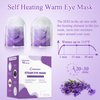 FRSHMORN 16 Packs Steam Eye Mask, Heated Eye Mask for Sleeping, Warm Compress for Eyes, Self Heating Disposal Eye Mask Comfortable Sleep Mask for Home, Office, Spa, Travel Essentials (Lavender)