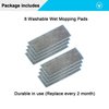 Extolife 8 Pack for Braava Jet M6 Pads - Washable and Reusable Wet Mopping Pads for iRobot Braava Jet m6 (6110) (6012) (6112) (6113) Ultimate Robot Mop