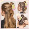 3Pcs Pencil Hair Claw Clips Funny Teacher Hair Clips Cute Christmas Back To School Hair Accessories for Teachers Appreaction Present (Yellow)