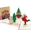WESAPPINC 6PACK 3D Christmas Cards with Envelopes,Pop Up Christmas Cards New year Card(6PackChristmas card)…
