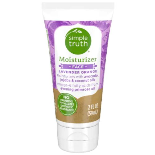 Simple Truth Lavender Orange Face Moisturizer 2 fl oz. (Single tube)