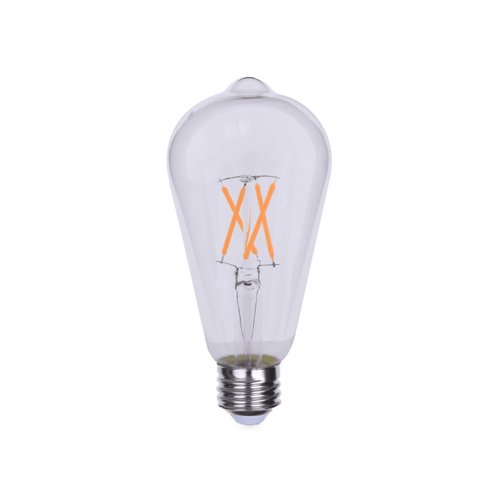 Goodlite G-83474 ST21 Clear LED Light Bulb, 7W= 80-Watt Equivalent 850 lumens Warm White 2700k E2...
