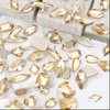 4880Pcs Champagne Rhinestones for Nails, Gold Crystal Nail Rhinestones Round Beads Flatback Glass Gems Stones, Multi Shapes Rhinestones 3D Nail Crystals for Nail Art DIY Crafts Clothes Shoes Jewelry