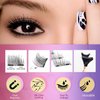 ASDSASFA Magnetic Eyelashes without Eyeliner - Reusable Dual Magnetic lashes with 16 Pair, Black