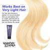 Semi-Permanent Silver Fox Hair Dye - Vibrant 2.36 Oz. Tubes Temporary Hair Color - Ammonia and Peroxide Free -Vegan and 100% Cruelty-Free Toner - Lasts for 7-15 Shampoos - by Splashes and Spills