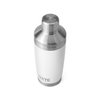 YETI Rambler 20 oz Cocktail Shaker, Stainless Steel, Vacuum Insulated, White