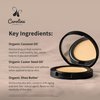 Candelilla Cream Concealer - Taupe Color - Vegan, Gluten-Free, Non-GMO - Minimizes Dark Circles, Blemishes, Redness & Uneven Skin Tone with Shea Butter & Coconut Oil - 0.11 oz