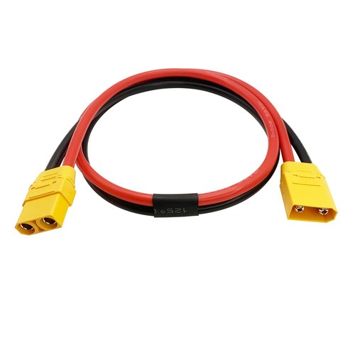 Kallaudo XT90 Female to XT90 Male Plug Extension Cable Lead 0.6M 10AWG Silicone Wire for RC Lipo Battery FPV Racing Drone Aircraft Model