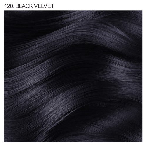 Adore Semi Permanent Hair Color - Vegan and Cruelty-Free Blue Hair Dye - 4 Fl Oz - 120 Black Velvet (Pack of 1)