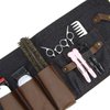 PERFEHAIR Hair Stylist Tool Belt, Salon Hairdresser Barber Hair Tool Belt Bag-Denim Fabricas and Real Leather