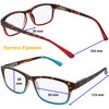 Success Eyewear Reading Glasses 3 Pair Great Value Stylish Readers Fashion Men and Women Glasses for Reading +1.25
