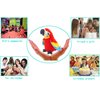 Vincilee Talking Parrot No Matter What You Say Will Repeat What You Say Funny Learning Good Helper Bring You Happiness Parrot Toys Speaking Parrot Multifunctional Electric Plush