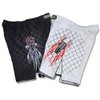 Ring to Cage Elite Fight Shorts - Black or White for MMA, BJJ, Jiu Jitsu, Grappling, No Gi, Wrestling (Waist 44", Black)