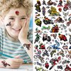 8 Sheets Dirt Bike Temporary Tattoos Stickers Racing Motocross Themed Birthday Party Supplies Motorcycle Party Decorations Dirt Bike Party Favors for Kids Boys Girls Gifts Party Game School Prizes