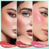 SPRINGSKY Liquid Blush, Soft Moisturizing Matte Blush, Blendable Face Blush for Cheeks, Long-Wearing Smudge-Proof Natural Blush Liquid - 03 Peachy-Pink
