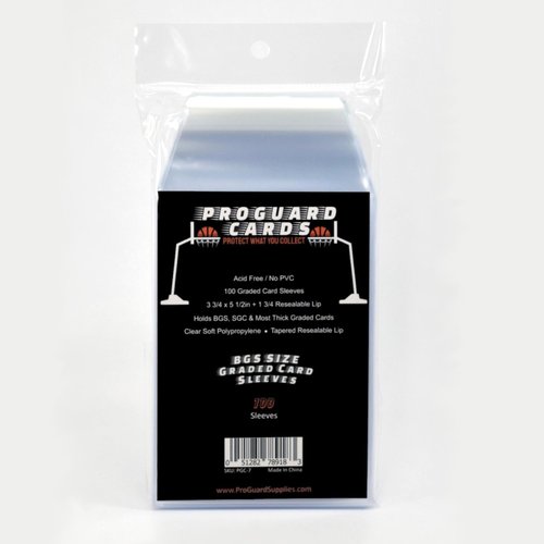 ProGuard Cards BGS Graded Card Sleeves for BGS & SGC Slabs & More