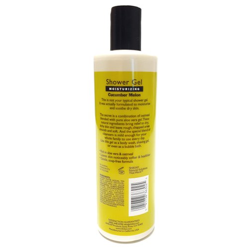 ShiKai Moisturizing Shower Gel - Cucumber/Melon, 12 oz ( 2 Pack )