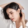 Dofash 5Waves Bobby Pins White Hair Pins 5CM/2IN Hairpins Decorative Hair Accessories for Women Wedding, White Gray Hair - 60 Count/Card