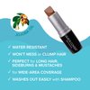 RED by Kiss Quick Cover Root Touch Up Stick Type 2PCS Water-Resistant Temporary Gray Concealer Cover Up Brush for Hair and Beard (Medium Brown)