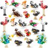 Sawaruita Party Favors for kids-20 Packs Fun Bird Building Blocks Sets Classroom Prizes-Birthday Goodie Bags Stuffers for Kids-Mini Animal Building Blocks Toys for Ages 6+ Boys & Girls Gifts（20in 2）