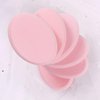 Pink High Elasticity Makeup Sponge Versatile Beauty Oval Puff Egg for Absorbent Easy Cleaning Blenders and Sponges Face