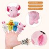 5 PCS Finger Puppets for Kids Toddlers Ages 1-3 3-5 4-8, Mini Plush Animals Baby Finger Puppet Toys, Puppet Show Theater Props, Small Prize Box Toys, Bulk Party Favors for Kids, Toddlers