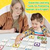 Edulok Memory Card Game, Toddler Matching Game, Learn Spanish for Kids, Bilingual Flash Cards, Learning Toys for 4 Year Old, Preschool Learning Activities, Homeschool Supplies, Kindergarten Toys