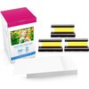 Compatible with Canon Selphy CP1500 Ink and Paper for CP1300 CP1200 CP1000 CP910, KP-108IN KP108 3 Color Ink Cartridges and 108 Photo Paper Sheets (4'' x 6'' Glossy Paper) for Selphy CP Photo Printers