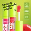 Hydrating Lip Glow Oil Plumping Lip Tint, Hydrating Lip Gloss Tinted Lip Balm Transparent Lip Care, Long Lasting Moisturizing Non-sticky Fresh Shiny Texture Lip Oil 0.14 OZ - 104 LOVE