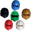 LEGO 6 NINJAGO Minifigure Hoods/Ninja Head WRAP Masks - Gold and Green for Lloyd GARMADON, RED Kai, Blue Jay, White Zane and Cole Black