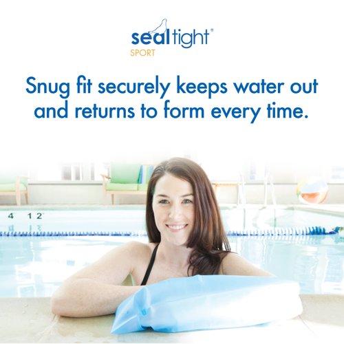 Brownmed - Seal Tight Sport Arm - Cast Swimming Cover - Waterproof Arm Bandage & Cast Cover for Swimming & Showers - Durable Shower Protector & Cast Bag for Arm Casts - Adult Long Arm