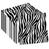 40Pcs Zebra Print Party Napkins Zebra Print Theme Party Paper Napkins Disposable Party Napkins Set Zebra Print Paper Luncheon Napkins Safari Zebra Print Theme Party Supplies