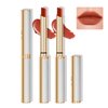 CAHIUYOA 2PCS Red Brown Matte Lipstick Set for Women Natural Velvet Matte Lipstick Moisturizing Long Lasting Lip Gloss Non-Stick Cup Lip Stick Makeup - 02 Orange Red Brown