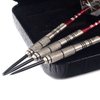 CUESOUL Tungsten Steel Tip Darts- Precise Barrels 22 Grams 90% Tungsten with Luxury Case