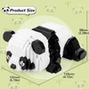 QLT QIAOLETONG Mirco Animals Building Blocks Sets for Goodie Bags, Party Favors for Kids 12+ 14+, 1163 PCS Small Set Mini Cute Panda Building Toy Bricks for Adults, Birthday, Carnival Prizes